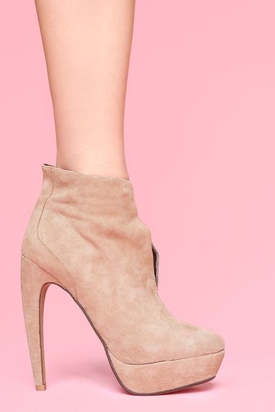 nasty gal beige boots