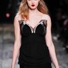 Nina Ricci Fall 2012 Lace Inset Camisole  in Black - Lyst