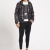 Rogue Nylon Camo Windbreaker in Green for Men (black) - Lyst