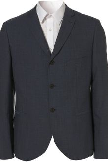 Topman Blue Pindot Skinny Suit Jacket - Lyst