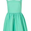 Topshop Cut Out Neck Dress By Rare** in Blue (aqua) - Lyst