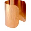 Asos Hammered Double Cuffs in Gold - Lyst