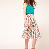Asos Full Skirt In Neo Rave Print in Multicolor (multi) - Lyst