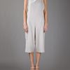 Avhash By Anne Valérie Hash Cropped Jumpsuit in Beige (nude) - Lyst