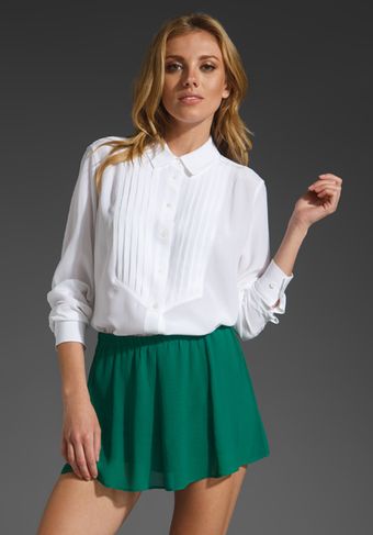  Delphine Tux Blouse 