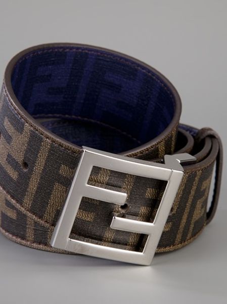 fendi brown belt