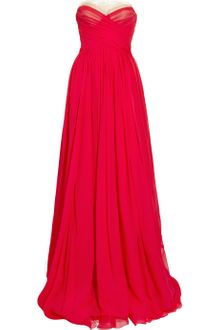 Jason Wu Camilla Silk-chiffon Strapless Gown - Lyst