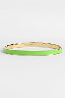Kate Spade Idiom Ultra Thin Enamel Bangle - Lyst