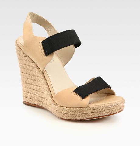 michael kors slingback wedge