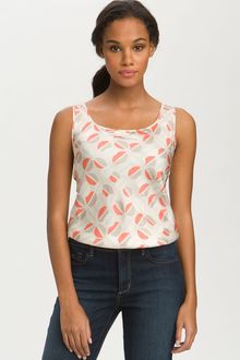 Lafayette 148 New York Print Tank - Lyst