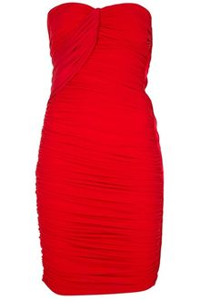 Lanvin Strapless Dress - Lyst