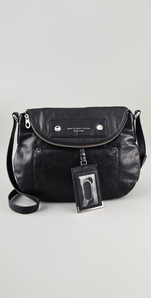 Marc By Marc Jacobs Preppy Leather Natasha Bag in Black - Lyst