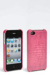 Marc By Marc Jacobs Croc Embossed Iphone Case