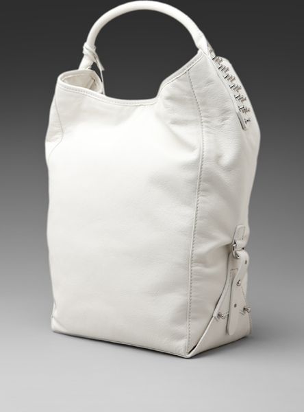 Mcq By Alexander Mcqueen Mcq By Alexander Mcqueen Goswell Bucket Bag in White (bone) - Lyst