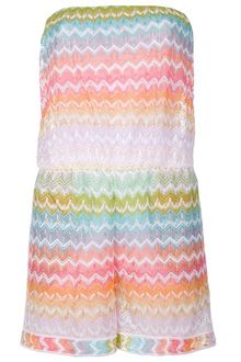 Missoni Strapless Playsuit - Lyst