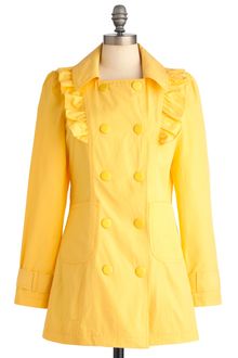 ModCloth When Life Gives You Rain Coat - Lyst