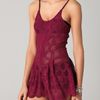 Nightcap Clothing Victoria Lace Romper in Purple (fuchsia) - Lyst