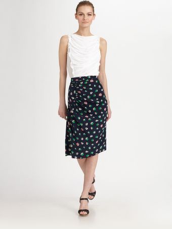  Ruched Cotton Top 