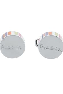 Paul Smith Embossed Cufflink - Lyst