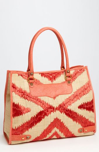  Diamond Straw Tote 