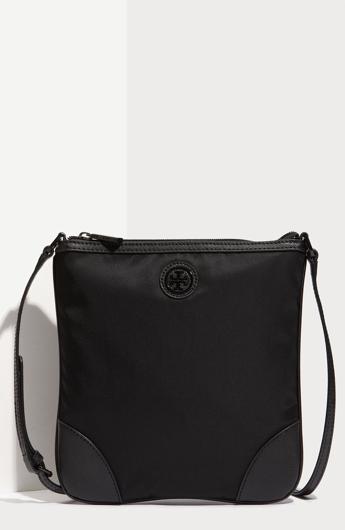 Tory Burch Robinson Swingpack Crossbody Bag in Black