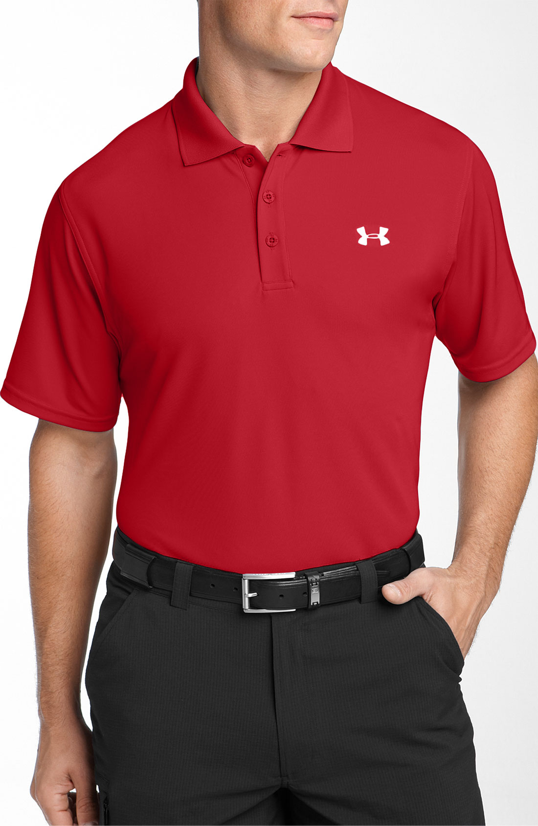 under armour men's heatgear polo