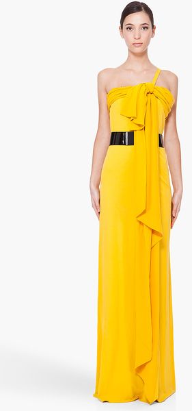  Yellow Goddess Gown 