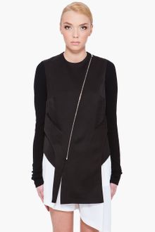Wayne Zippered Asym Jacket - Lyst