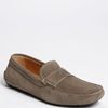 Prada Suede Driving Shoe in Gray for Men (grey) - Lyst