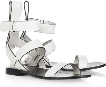 Alexander Wang Annette Leather Sandals - Lyst
