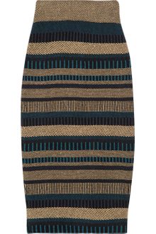 Burberry Prorsum High-waisted Knitted Pencil Skirt - Lyst
