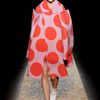 Comme Des Garçons Fall 2012 Felt CutOut Polka Dot Coat  in Pink - Lyst