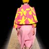Comme Des Garçons Fall 2012 Felt CutOut Cropped Pants  in Pink - Lyst