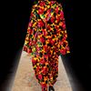 Comme Des Garçons Fall 2012 Felt CutOut Rose Print Overall  in Multicolor - Lyst