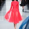 Dior Fall 2012 Embroidered HighNeck Blouse in Pink - Lyst