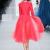 Dior Fall 2012 Embroidered HighNeck Blouse in Pink - Lyst