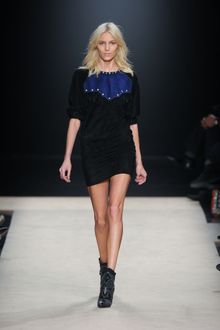 Isabel Marant Fall 2012 Black Suede Mini Skirt  - Lyst
