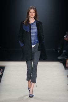 Isabel Marant Fall 2012 Heeled Point-Toe Pumps in Black and Blue - Lyst