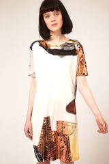 Louise Amstrup  Jersey Dress in Brooklyn Print