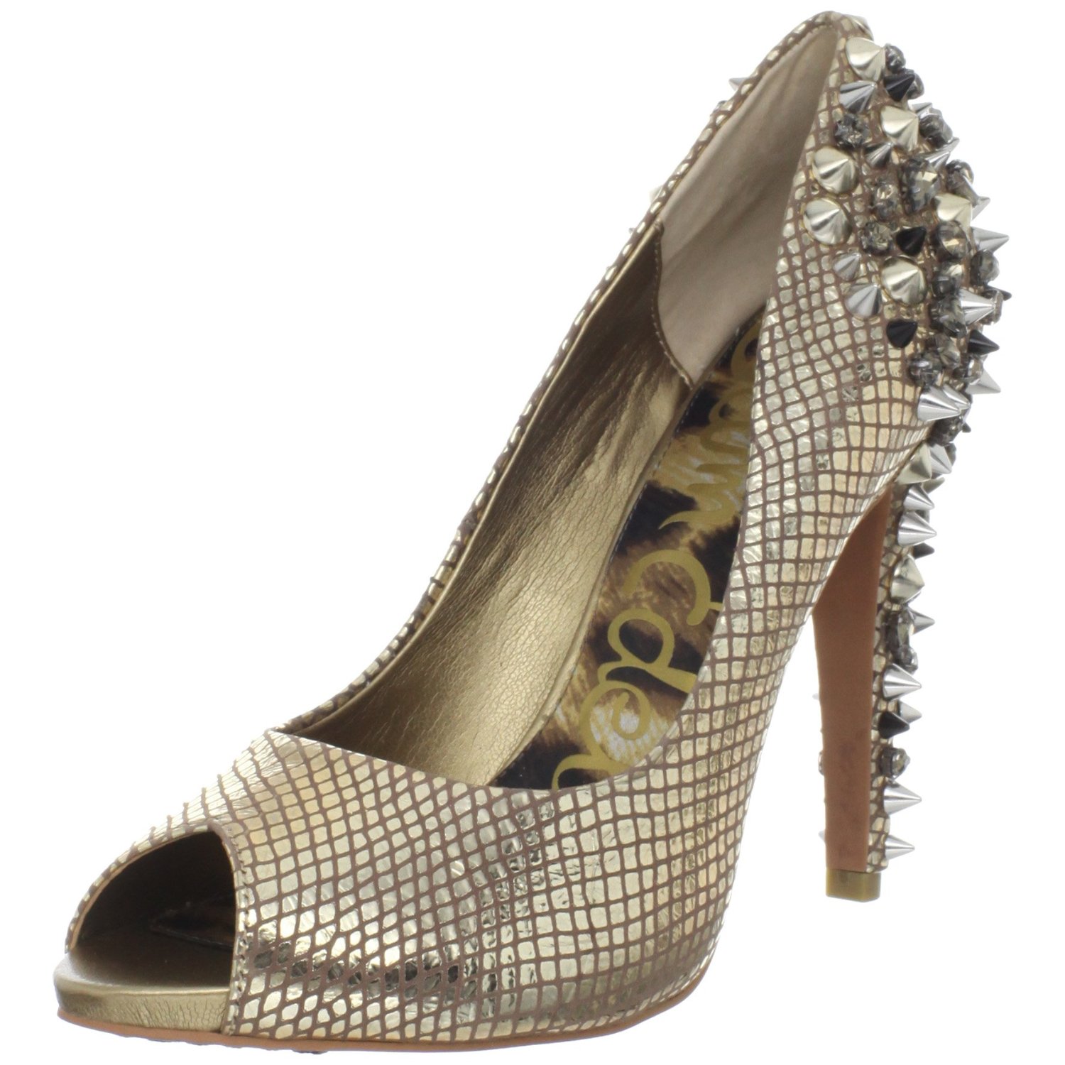 Sam Edelman Womens Lorissa Pump in Gold (egyptian gold) Lyst