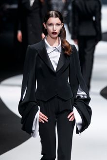Viktor & Rolf Fall 2012 Blouse with Exaggerated Sleeves - Lyst
