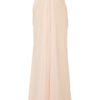 Alexander Mcqueen Draped Silkchiffon Gown in Pink (rose) - Lyst