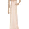 Alexander Mcqueen Draped Silkchiffon Gown in Pink (rose) - Lyst