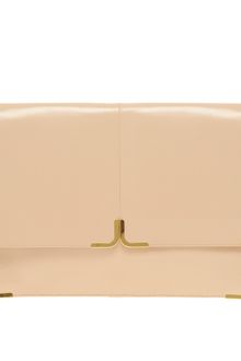 ASOS Collection Asos Leather Portfolio Clutch with Metal Tip - Lyst