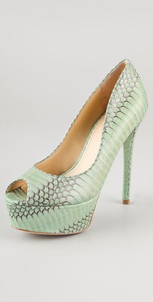 B Brian Atwood Bambola Snake Pumps - Lyst