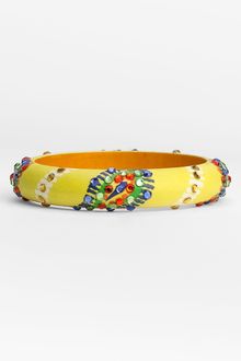 Cara Accessories Small Painted Paisley Bangle - Lyst
