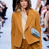 Chloé Fall 2012 Baggy Leather Midi Skirt in Brown - Lyst