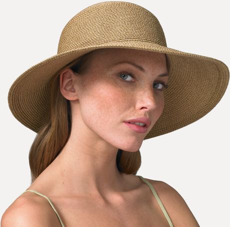 Eric Javits Floppy Hat in Beige (natural) - Lyst