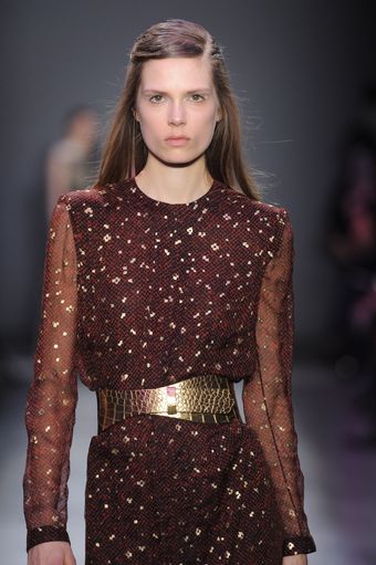 Giambattista Valli Fall 2012 Crocodile Print Wrap Belt  - Lyst