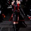 Givenchy Fall 2012 Black Satin Tie in Black - Lyst